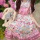 Rabbit Party Lolita Style Dress JSK (WS90)